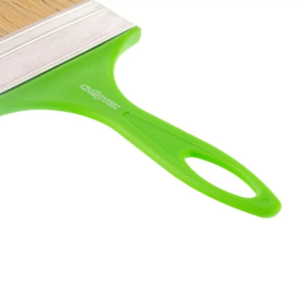 Кисть флейцевая "Евро", 100 x 8, натуральная щетина, пластиковая ручка Сибртех 83304 купить в Когалыме