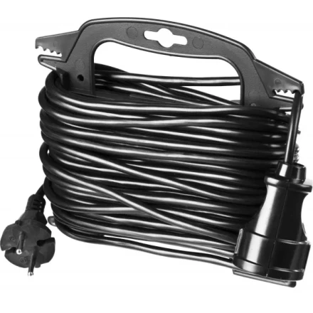 Удлинитель электрический "MAXElectro" на маленькой рамке, 15 м, 1 гнездо, STAYER 55014-15 купить в Когалыме