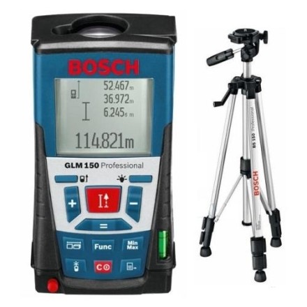 Лазерный дальномер Bosch GLM 250 + штатив BS 150 купить в Когалыме