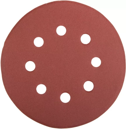 Круг шлифовальный универсальный STAYER "MASTER" из абразивной бумаги на велкро основе, 8 отверстий, Р320, 115мм, 5шт 35450-115-320 купить в Когалыме