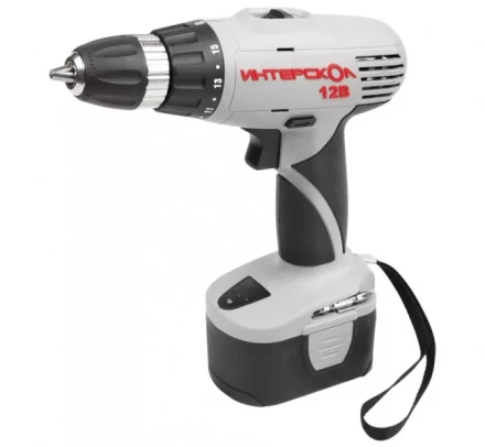 Дрель-шуруповерт аккумуляторная Интерскол ДА-10/12 ЭР 12В купить в Когалыме