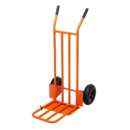 Тележка ручная 2-х колесная Сибртех 69302, усиленная, г/п 250кг, откидная платформа 530х400мм купить в Когалыме