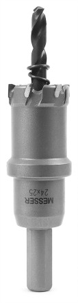 ТСТ коронка MESSER 24X25 с центрирующим сверлом и толкающей пружиной купить в Когалыме