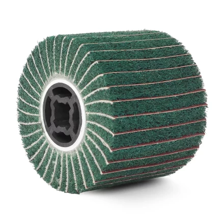 Барабан MESSER тип G ламельный комби (неткан.полотно/шлиф.бумага), 120х100х19 мм, #180 Medium, max 3500 об/мин, НЭ купить в Когалыме