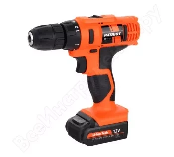 Дрель-шуруповерт аккумуляторная PATRIOT BR 111 Li в кейсе купить в Когалыме
