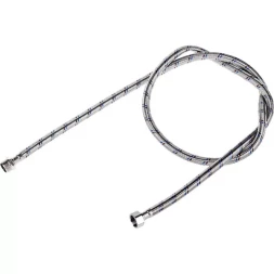 Подводка гибкая ЗУБР для воды, оплетка из нержавеющей стали, г/ш 1/2" - 1,5м 51005-G/S-150