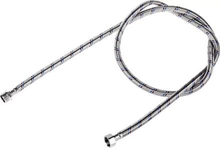 Подводка гибкая ЗУБР для воды, оплетка из нержавеющей стали, г/ш 1/2" - 1,5м 51005-G/S-150 купить в Когалыме