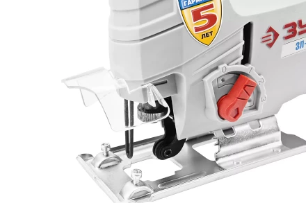 Лобзик ЗУБР, 3-х позиционный маятниковый ход, сталь-8мм/дерево-65мм, 500–3000ходов/мин, 570Вт ЗЛ-570Э купить в Когалыме