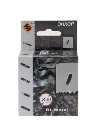 Коронка Bi-Metal Ф60 мм М3 Энкор 24160 купить в Когалыме