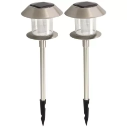 Светильник СВЕТОЗАР с металлическим корпусом, 1 светодиод, белый свет, 1 Ni-Cd аккум. по 600мАч, 149x500мм, 2шт SV-57947-2