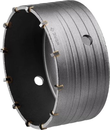 Коронка по бетону ЗУБР "ПРОФЕССИОНАЛ" без державки, 125 мм, резьбовая посадка коронки М22 29180-125 купить в Когалыме