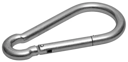 Карабин ЗУБР "МАСТЕР" DIN 5299С, оцинкованный, 6мм, 1 шт 304546-06 купить в Когалыме