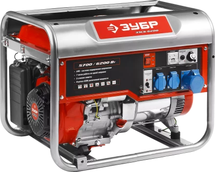 Генератор бензиновый ЗЭСБ-6200 серия МАСТЕР купить в Когалыме