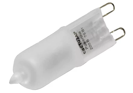 Лампа галогенная СВЕТОЗАР капсульная, матовое стекло, цоколь G9, диаметр 13мм, 25Вт, 220В SV-44892-M купить в Когалыме