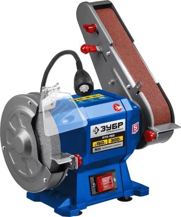 ЗУБР d 150, 50x686 мм лента, 300 Вт, заточной станок с шлифовальной лентой, Профессионал (ПТЛ-150) купить в Когалыме