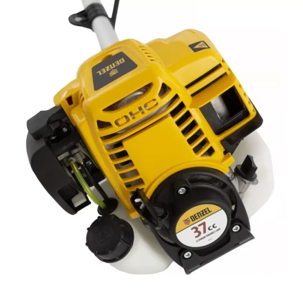 Триммер бензиновый DTL-37-4T, 4-тактный, 37 см3, неразъемная штанга, состоит из 2 частей Denzel 96267 купить в Когалыме