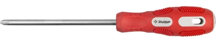 Отвертка ЗУБР "ПРОФИ" хромованадиевая сталь, двухкомпонентная рукоятка, магнит наконечник, PH2x150мм 25232-2-150_z01 купить в Когалыме