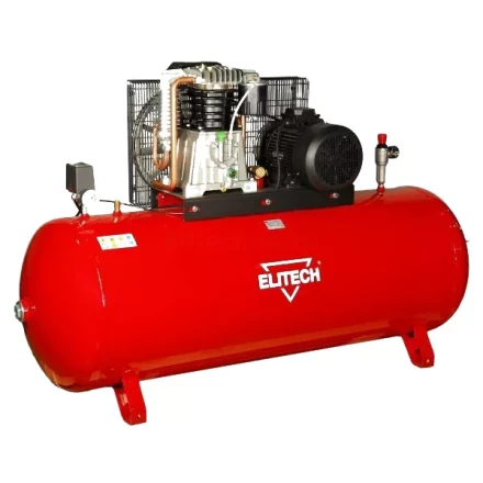 Компрессор масляный поршневой ременной Elitech КР 500/АВ998/7.5Т купить в Когалыме