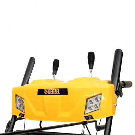 Бензиновая снегоуборочная машина SBM 610S PRO, 212 cc, электростартер, фара, обогрев Denzel 97654 купить в Когалыме
