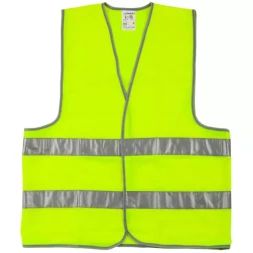 Жилет сигнальный STAYER "MASTER", желтый, размер XXL (52-54) 11620-52