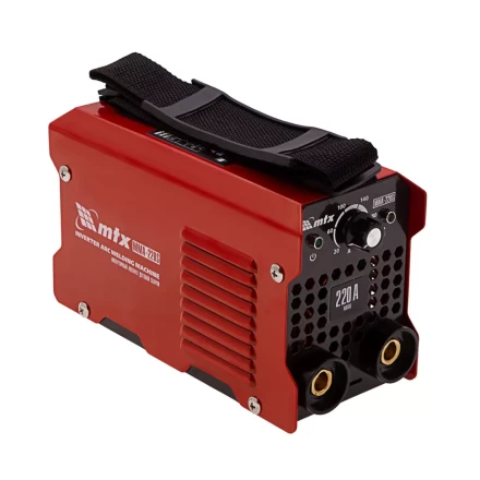 Инверторный аппарат дуговой сварки MMA-220S, 220 А, ПВ60%, диаметр электрода 1,6-5 мм MTX 94392 купить в Когалыме