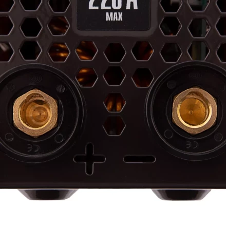 Инверторный аппарат дуговой сварки MMA-220S, 220 А, ПВ60%, диаметр электрода 1,6-5 мм MTX 94392 купить в Когалыме