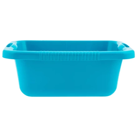 Таз пластмассовый прямоугольный 25 л, бирюзовый, Home Palisad 929935 купить в Когалыме