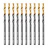 Сверло по металлу, 3,8 мм, HSS-Tin, Golden Tip, 10 шт. Denzel 717208 купить в Когалыме