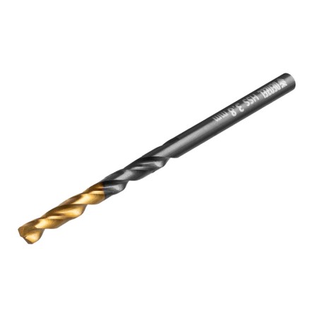 Сверло по металлу, 3,8 мм, HSS-Tin, Golden Tip, 10 шт. Denzel 717208 купить в Когалыме