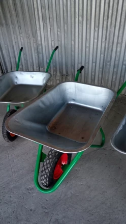 Тачка садово-строительная усиленная грузоподъемность 200 кг объем 90 л PALISAD 68935 купить в Когалыме