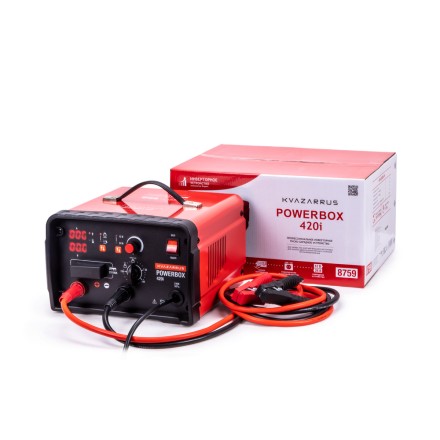 Инверторное пуско-зарядное устройство KVAZARRUS PowerBox 420i, таймер, цветная коробка купить в Когалыме