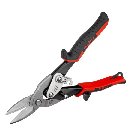 Ножницы по металлу Matrix, 250 мм, прямой рез, сталь CRMO, двухкомпонентные рукоятки, PRO 78322 купить в Когалыме