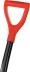 Лопата снеговая пластиковая с алюминиевой планкой, с алюминиевым черенком и V-ручкой, 410мм, оранжевая, СИБИН 421845 421845 купить в Когалыме