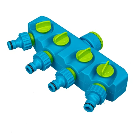 Разветвитель четырехканальный, пластиковый Palisad Luxe 65787 купить в Когалыме