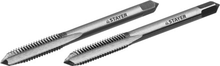 Комплект метчиков STAYER &quot;MASTER&quot;, сталь 9ХС, М6х1,0, 2 шт 28025-06-1.0-H2 купить в Когалыме