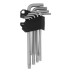 Набор ключей имбусовых Torx-Tempered, TT10-50, CrV, 9 шт., удлиненные Сибртех 123717 купить в Когалыме