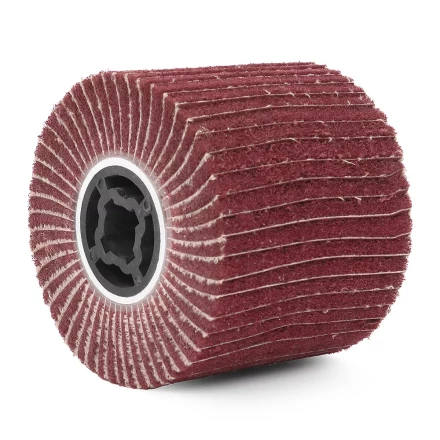 Барабан MESSER тип R ламельный комби (неткан.полотно/шлиф.бумага), 120х100х19 мм, #240 Fine, max 3500 об/мин, НЭ купить в Когалыме