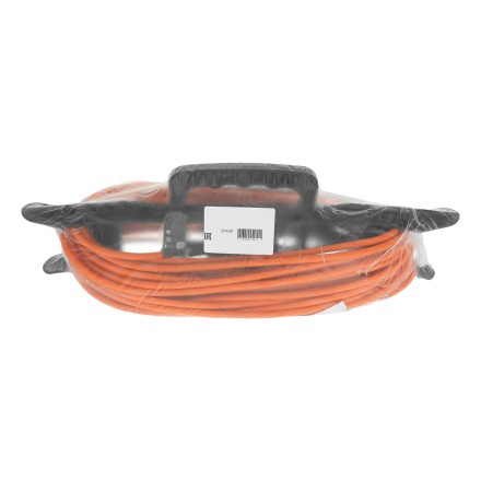 Удлинитель-шнур силовой Denzel 37406 Garden Series, ПВС, 20м, 1 розетка 3 x 1 мм, 3 м купить в Когалыме