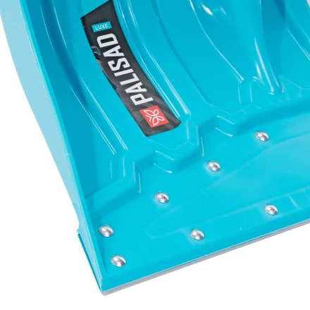 Лопата-скрепер для уборки снега Palisad 61797, полипропилен, 460х320х1300 мм, алюминиевый черенок, ПВХ, LUXE купить в Когалыме