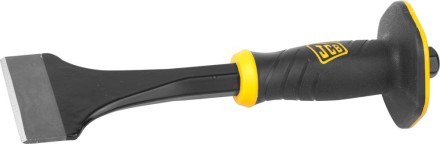 Зубило-конопатка JCB, двухкомпонентная рукоятка с протектором, CrV cталь, 275х75мм JCL016 купить в Когалыме