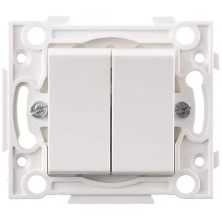 Выключатель СВЕТОЗАР двойной SV-55230-2 купить в Когалыме