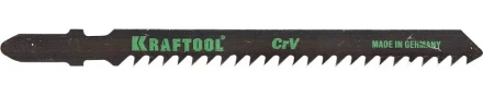 Полотна KRAFTOOL, T144D, для эл/лобзика, Cr-V, по дереву, ДВП, ДСП, быстрый рез, EU-хвост., шаг 4мм, 75мм, 2шт 159521-4 купить в Когалыме