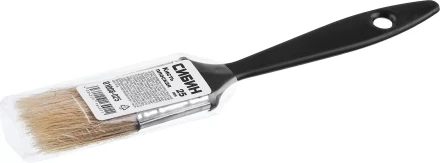 Кисть плоская СИБИН, пластиковая ручка, светлая щетина, 25мм 01008-025 купить в Когалыме
