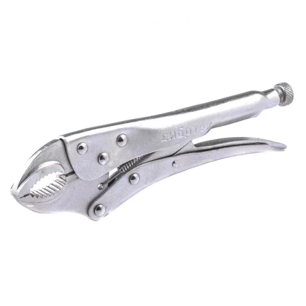 Зажим ручной полукруглый захват 220 мм Сибртех 18422 купить в Когалыме