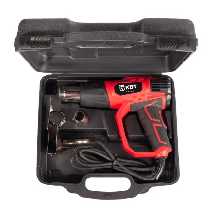 Фен технический КВТ ТТ-2000-3 LCD мощностью 2000 Вт с LCD-дисплеем (102934) купить в Когалыме