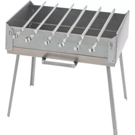 Мангал-дипломат в сумке 410x280x125 1,5 мм 6 шампуров в комплекте PALISAD Camping 69538 купить в Когалыме