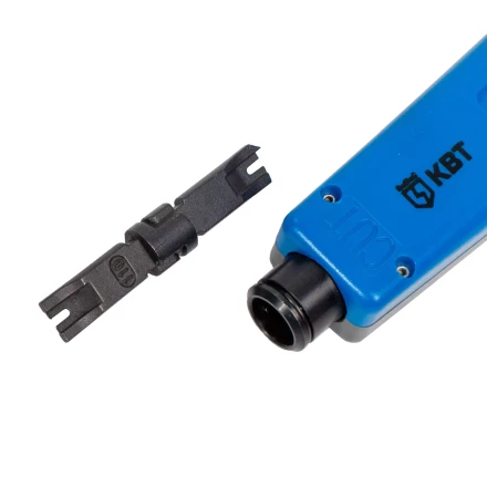 Инструмент КВТ PD-03 для заделки витой пары с ножом (85738) купить в Когалыме