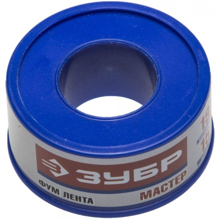 Фумлента ЗУБР &quot;МАСТЕР&quot;, плотность 0,25 г/см3, 0,1ммх19ммх15м 12373-19-025 купить в Когалыме