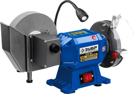ЗУБР d 150 мм / d 200 мм, 500 Вт, заточной станок для мокрого и суxого шлифования, Профессионал (ПТМ-150) купить в Когалыме