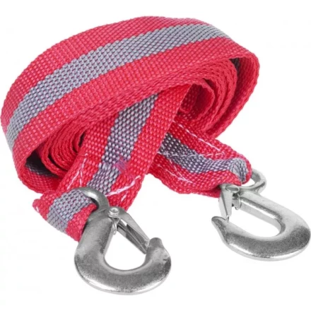 Трос буксировочный ЗУБР "МАСТЕР", 2 крюка, сумка, 4м, 5т 61210-5 купить в Когалыме